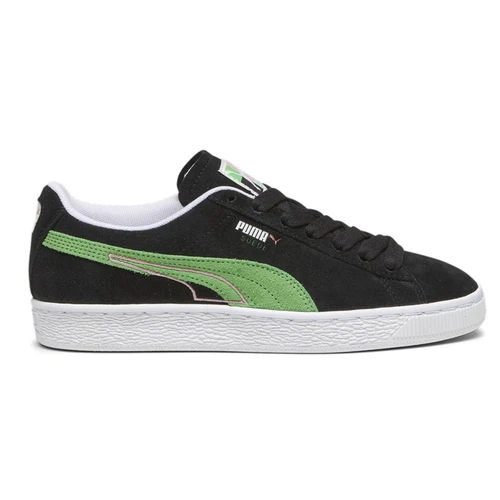 Scarpe casual sneakers nere uomo Puma scamosciate marca Love stringate 39381302