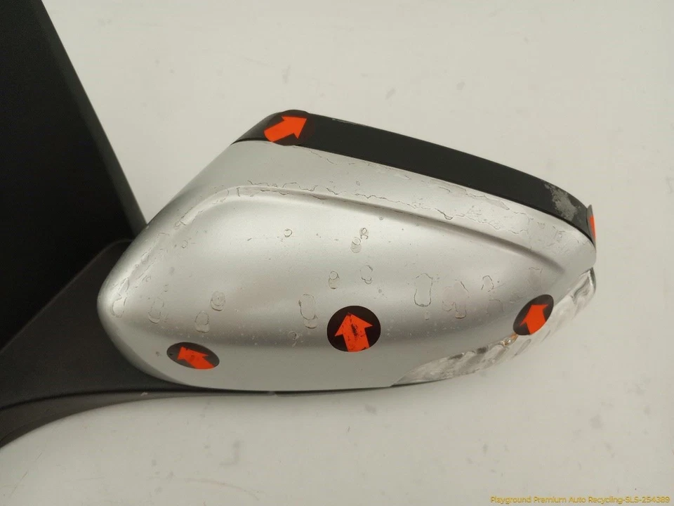 Espejo retrovisor izquierdo eléctrico para conductor Volvo C30 blanco metálico para 2007-2013 Foto 3 de 4