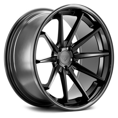 Ferrada FR4 Wheel 20x8.5 (40, 5x112, 66.56) Black Single Rim