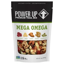 Healthy Mega Omega Trail Mix with Nuts & Fruits - 14 Ounce - On-the-Go Snack