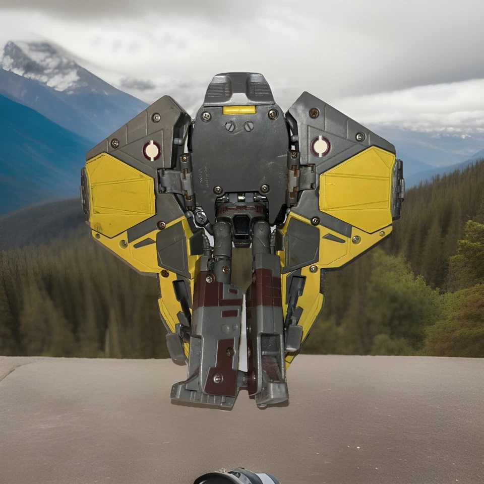 Transformers Star Wars Anakin Skywalker Jedi Starfighter 2006 - Image 3 of 4