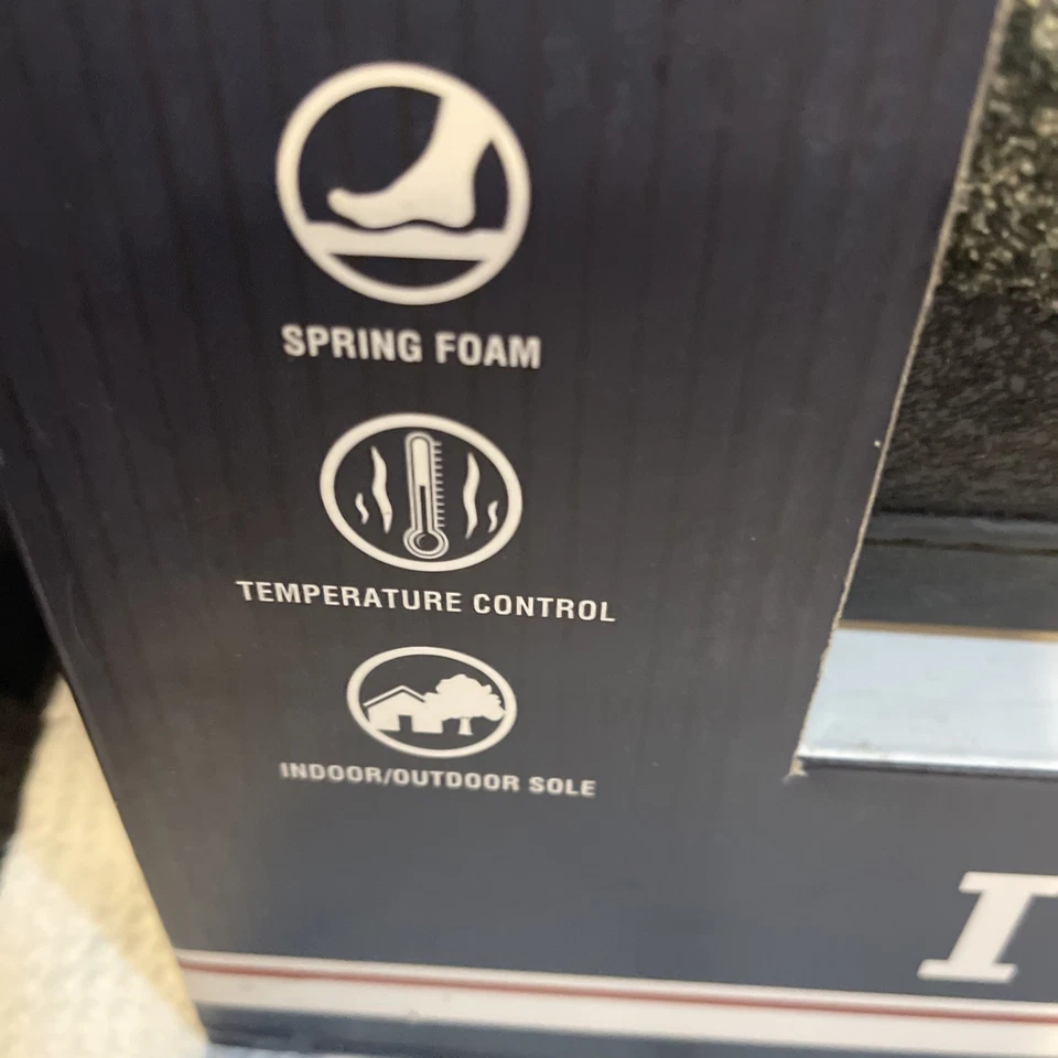 Мужские тапочки Izod с эффектом памяти пены черный XL 11-12 совершенно новый - Изображение 3 из 4