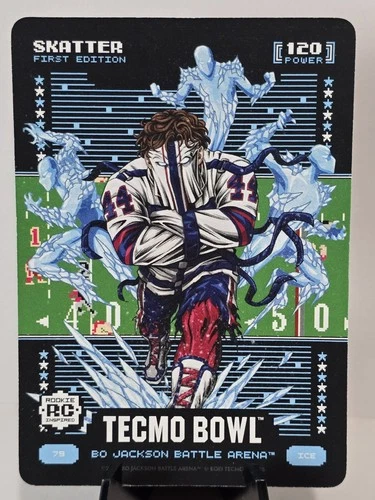 Bo Jackson Battle Arena TECMO Bowl Skatter Ice #79 - Cam Skattebo