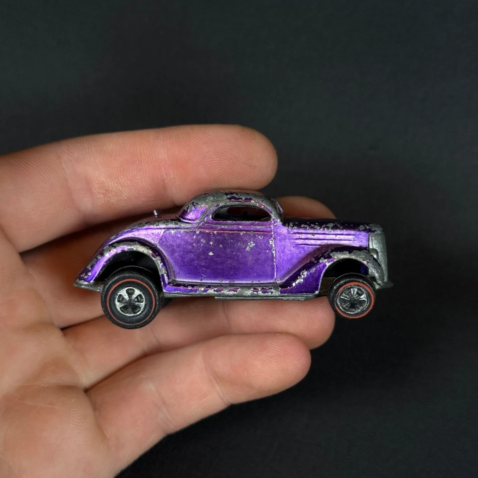 Hot Wheels Redline Ruedas CLÁSICO '36 FORD CUPÉ MORADO Foto 4 de 4