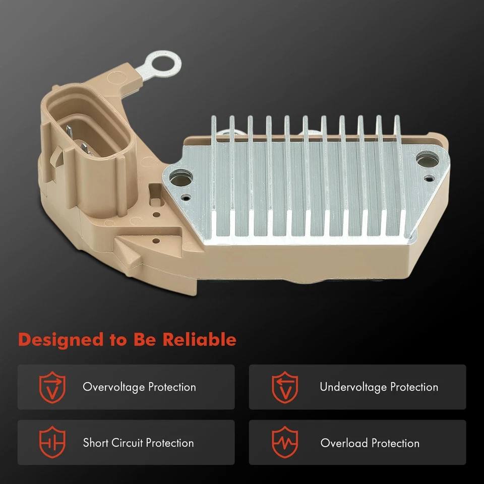 Регулятор напряжения генератора переменного тока для Hyundai Santa Fe Sonata Azera Kia Optima 14,7 В - Изображение 4 из 4