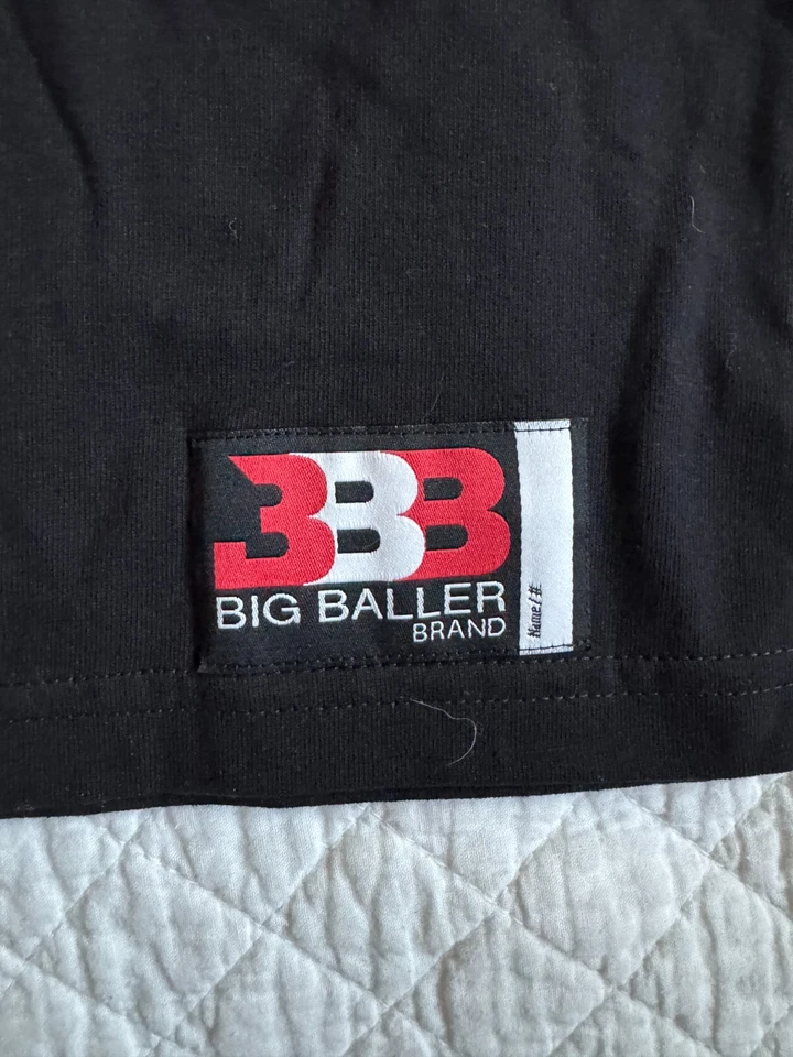 BBB Big Baller Marca WE ARE THE NU BREED Camiseta Negra Talla Mediana Foto 3 de 4