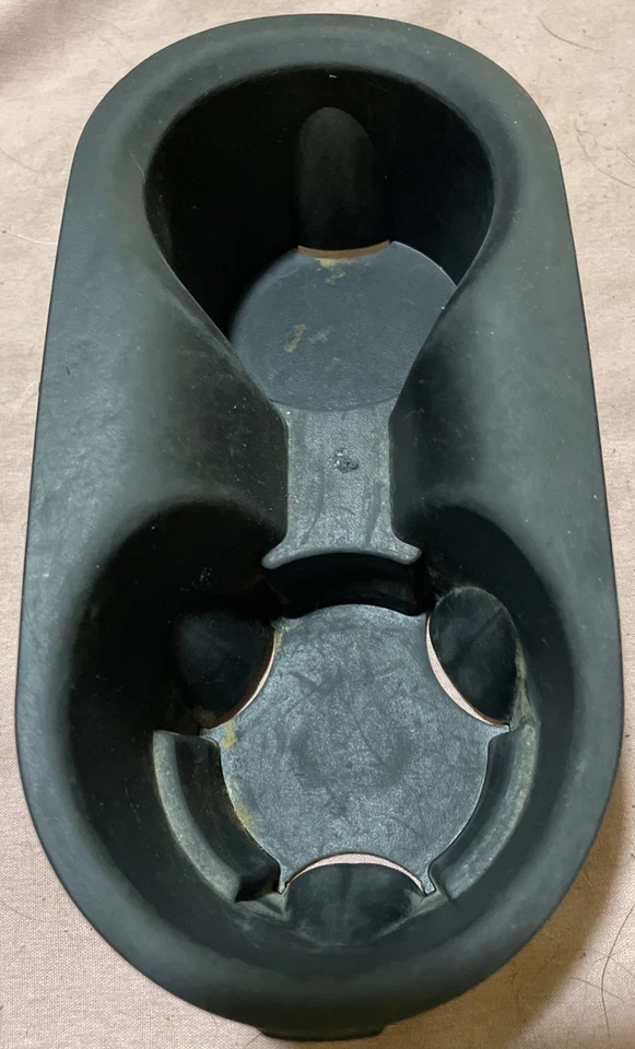 Dodge Durango Chrysler Aspen 2004-2009 portavasos inserto negro 1038380AE 2 Foto 2 de 4