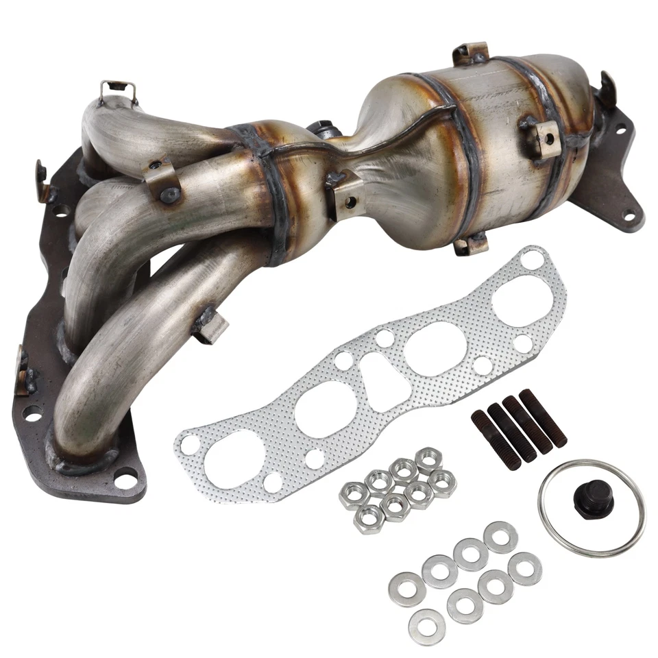 Convertidor catalítico colector de escape Fit 2007-2013 Nissan Altima 2,5 L L4 con sello Foto 2 de 4