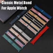 Metal Strap For Apple Watch Ultra 3/2/1 Band 49mm Stainless Steel Bracelet For i
