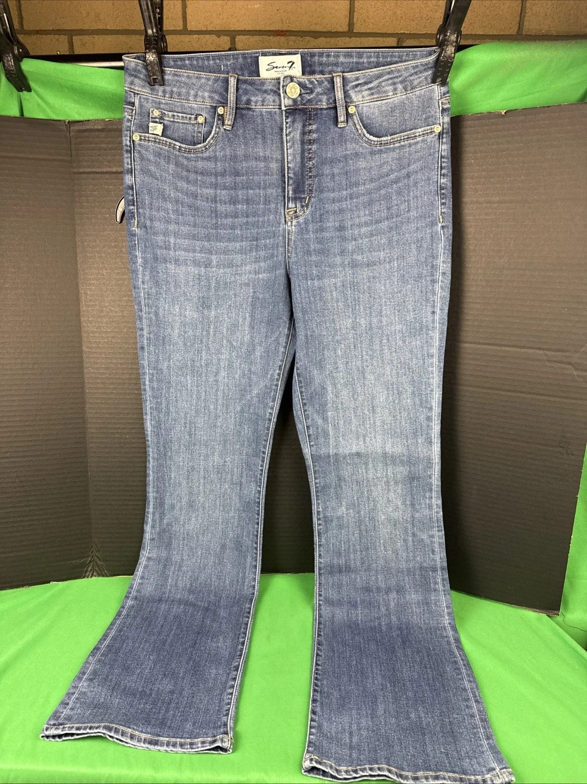 Seven7 Women's Plus Bootcut Jean Size 20W Medium Wash