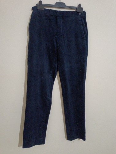 Reiss, Reiss Corduroy Trousers Blue Size 28 W28 L29 Womens Needle Cord Strike