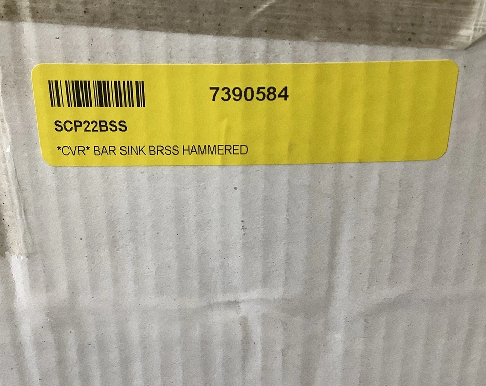 Fregadero de baño de cobre martillado Stone Forest: 15x15" acabado metálico SCP22BSS Y2 $900 Foto 3 de 4