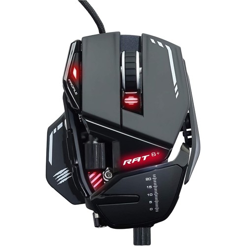 Madcatz Gaming Mouse Rat 8+, Black