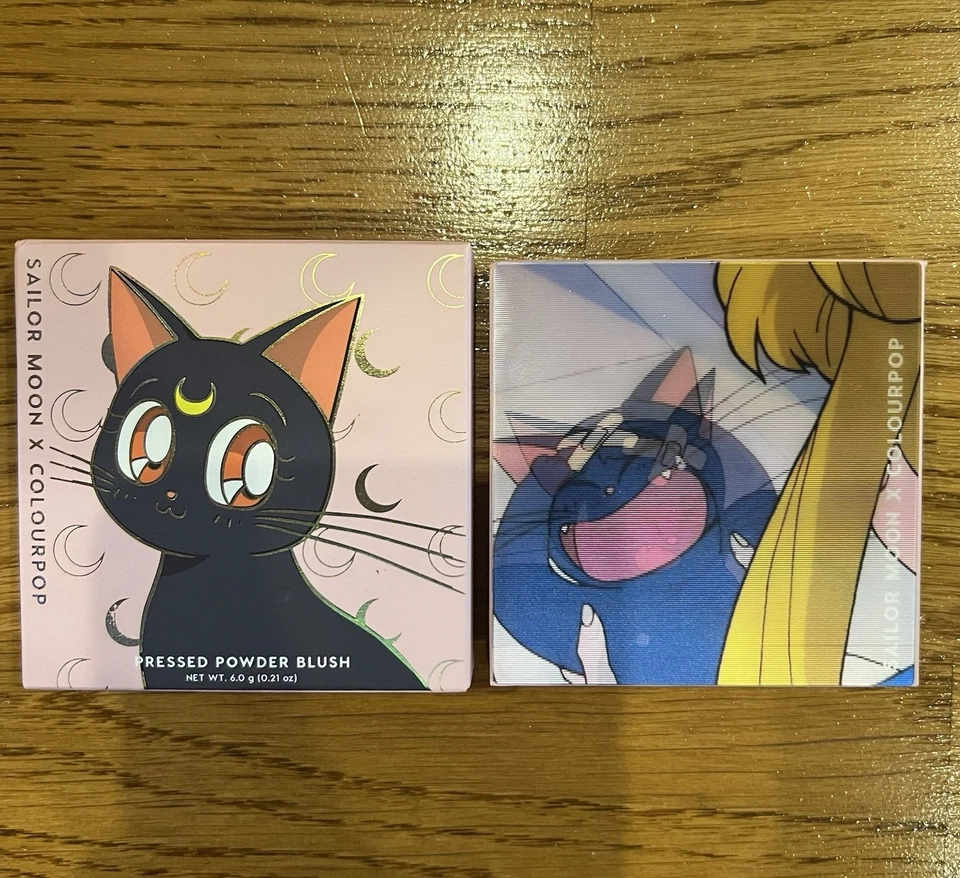 Sailor Moon X Colourpop Pressed Powder Blush Cat’s Eye - NWB - Image 2 of 4