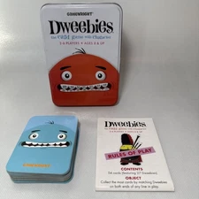 Dweebies The Card Game w/ Character (Gamewright, 2010) Kids Strategy Complete