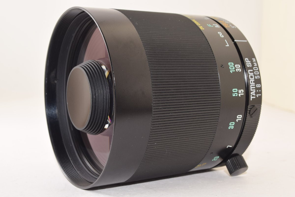 TAMRON SP TELE MACRO 500MM F8 55B CANON FD MOUNT WITH