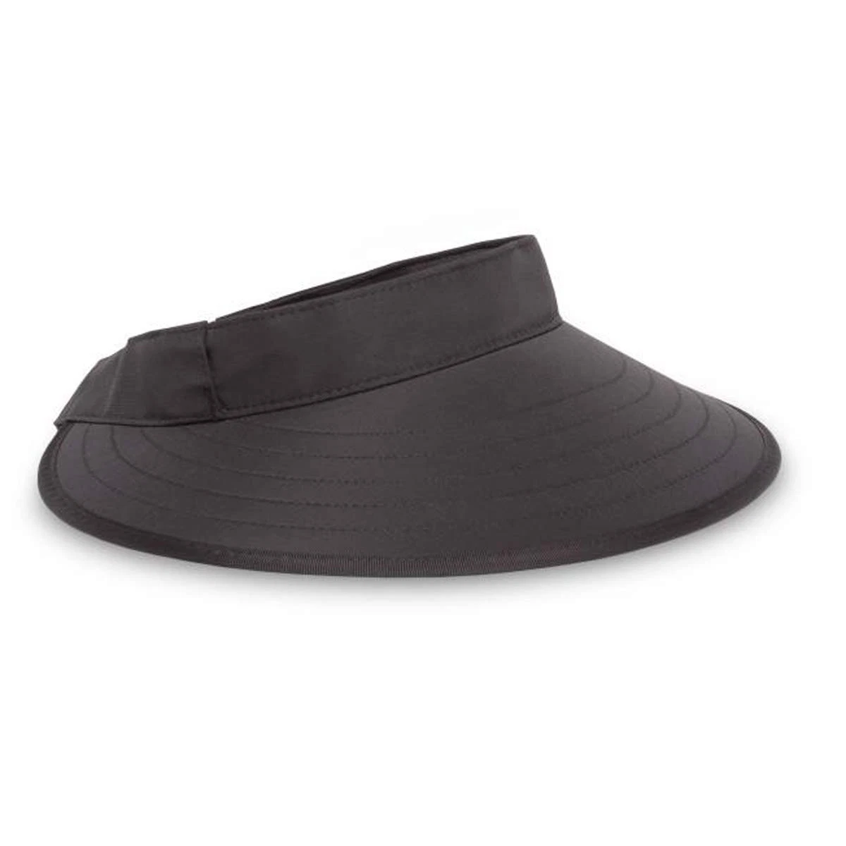 Sport Visor, Black/Black, One Size