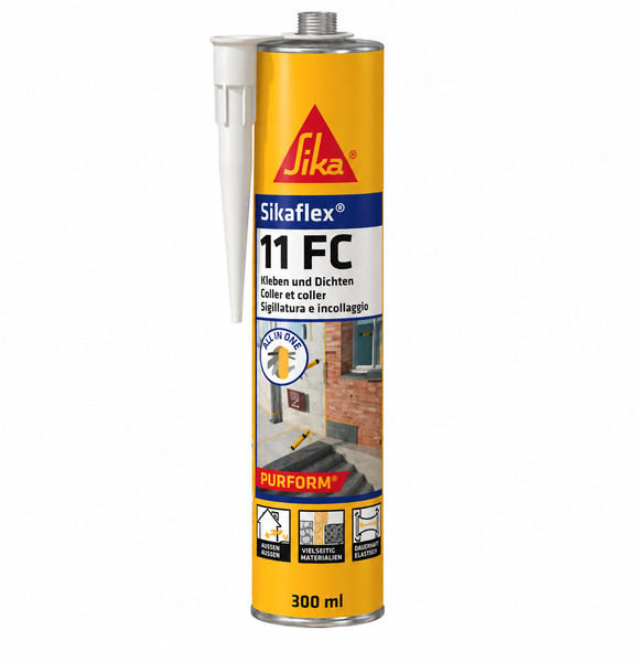 Sikaflex-11 FC Purform Pu-Kleb- Und Dichtstoff Betongrau 300 Ml-image