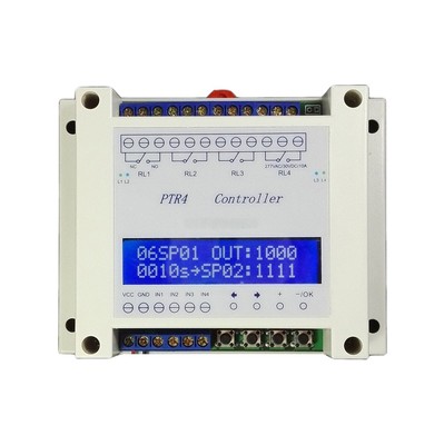 4-Channel Programmable Time Relay Delay Switch Module 99-Step Timed Solenoid ...