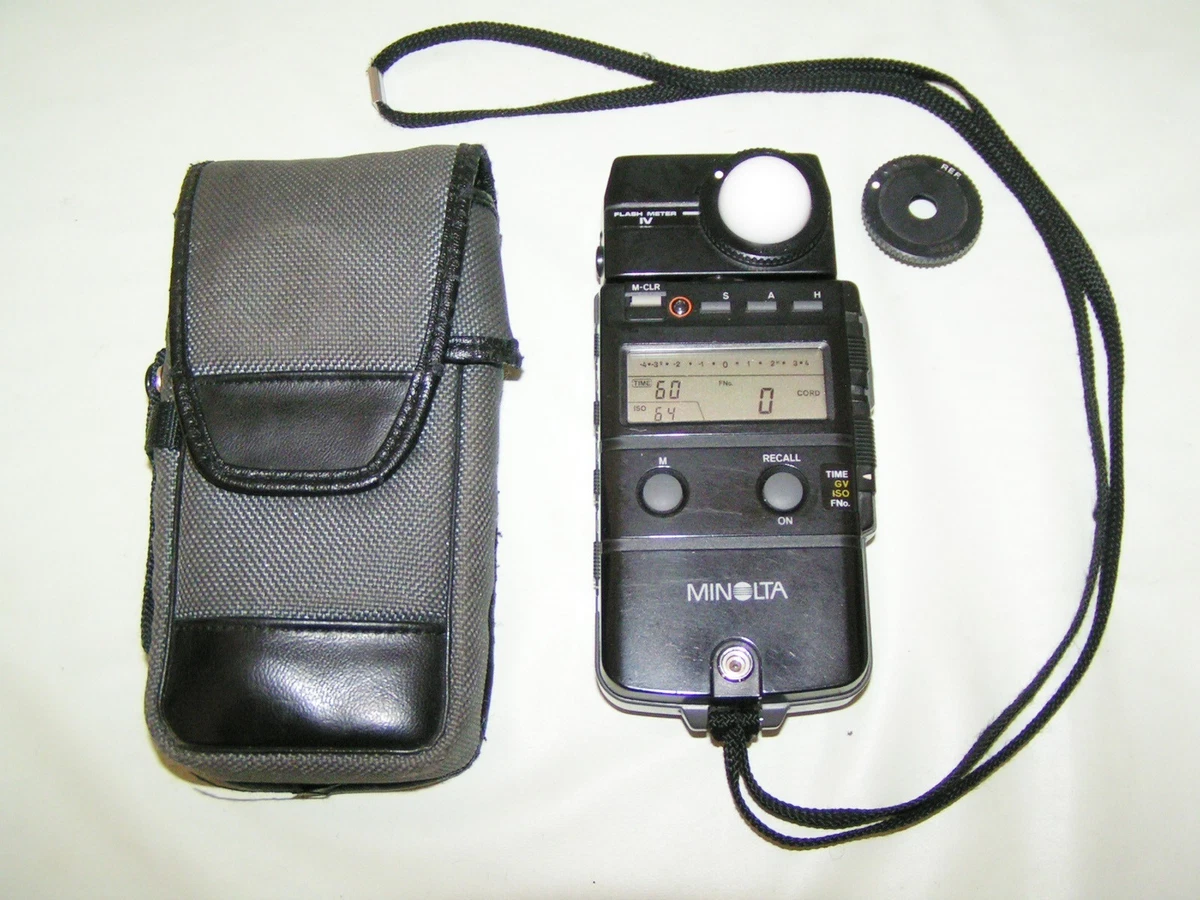 Minolta Flash Meter Iv for sale | eBay