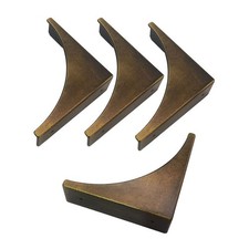 Corner Protectors for Furniture, Vintage Decorative Metal Bronze