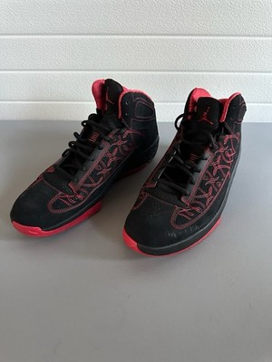 Nike Air Jordan Icons Black Varsity Red Bred Size 14 Men s 393852-007 2010 RARE
