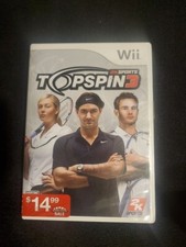 2K Sports TopSpin 3 (Nintendo Wii, 2008) Complete with Manual