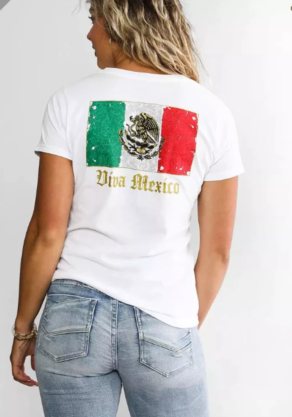 Женская футболка Freedom Ranch Viva Mexico