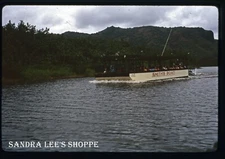 Kodak Film Slide 1966 Smith's Boat Wailua River Cruise Kauai Hawaii #429