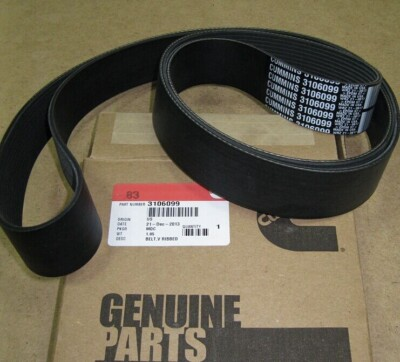 #ad 1 PCS New 3106099 Cummins Fan Belt For ISX15 V12 $64.15