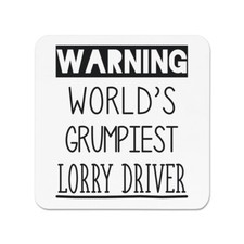 Warning World's Grumpiest Lorry Driver Fridge Magnet Awesome Best Van Funny