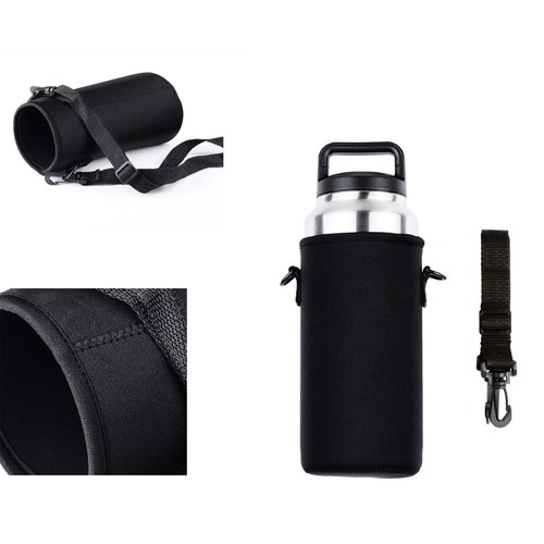 Sleeve New Covers for 18 / 36 / 64 OZ Yeti Rambler Tumbler Rtic Cup Holder Black - Picture 4 of 5