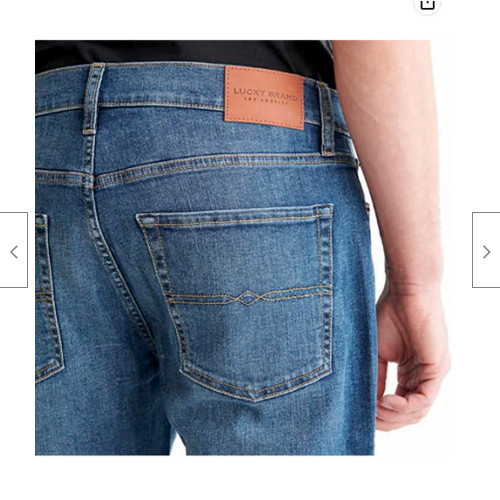 Lucky Brand Men's 221 Straight Leg Fit Jeans (Color Ludgate, Size 32x34) NWD
