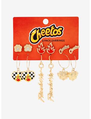 Cheetos Flamin' Hot Earring pcs Set Brand new