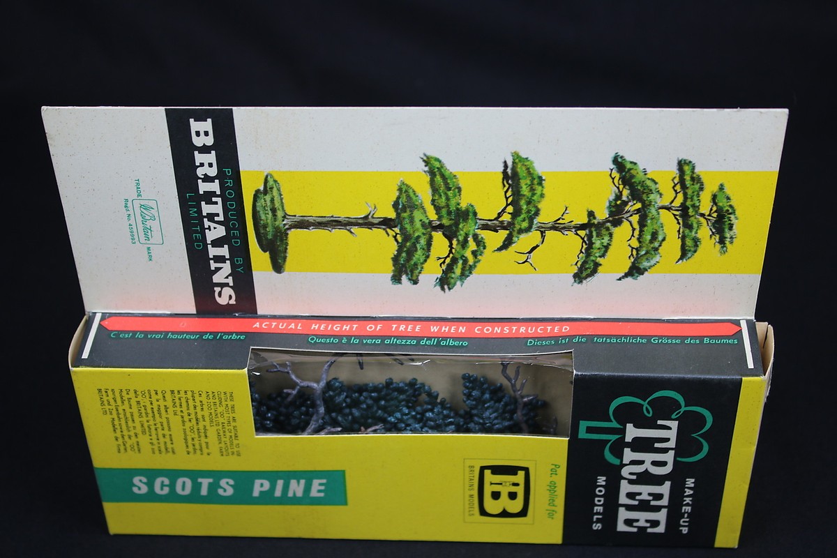 Arbre Modèle Britains 1810 Pin Parasol Ho/Oo Pour Train Miniature - Neuf