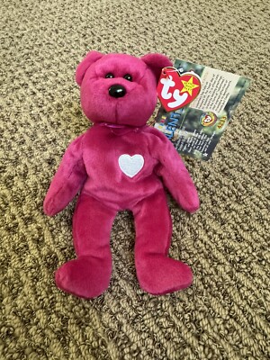 Ty Valentina Super Rare Beanie Baby With Errors 8421042333| eBay