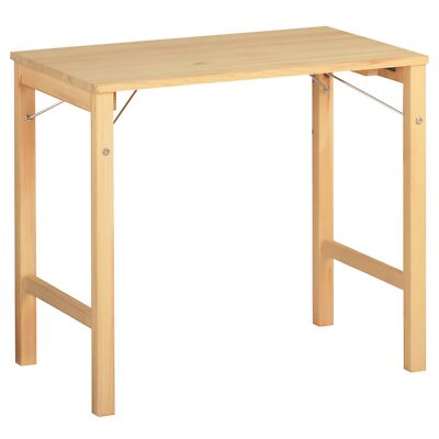 Muji Pine Wood Table Foldable W80xD50xH70cm 18499441 Rectangle