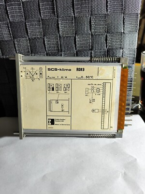 Staefa Control System RDK9 Gebraucht Mit OVP