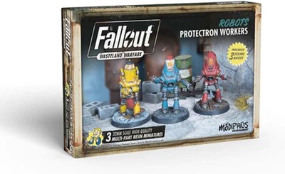 Modiphius Fallout - Wasteland Warfare - Robots Protectron, Multi 