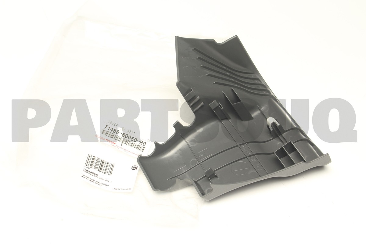 7148660050B0 Genuine Toyota COVER, REAR SEAT HINGE, NO.2 LH 71486