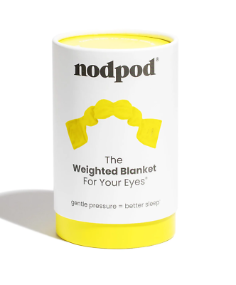 NodPod Weighted Sleep Mask New in Box- Canary Yellow UK