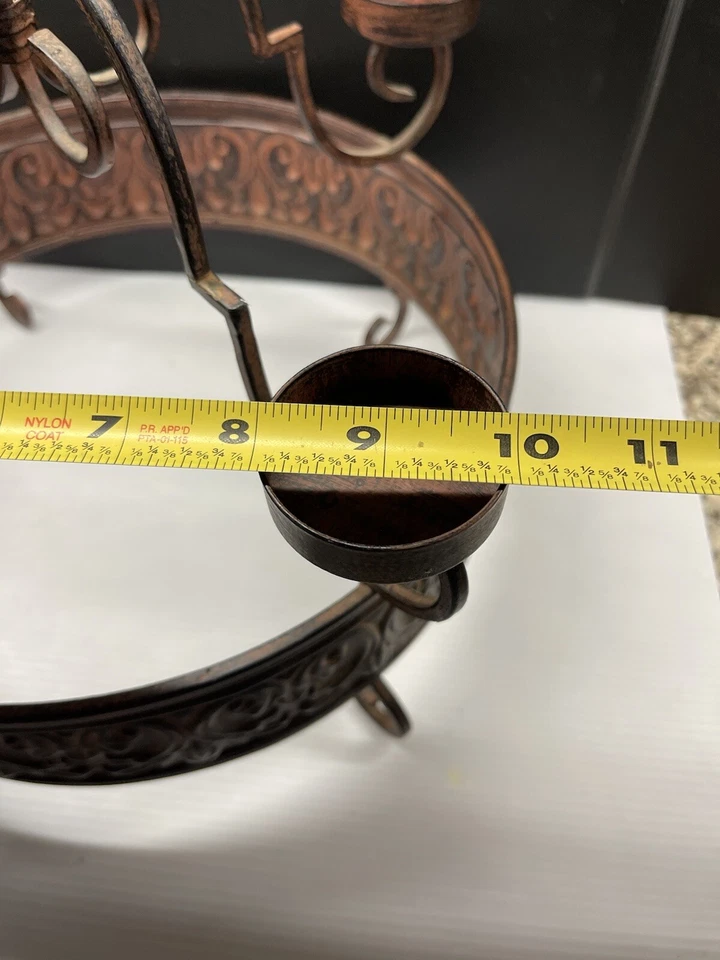 Вкус дома развлекательный Napa коричневый натертый декоративный 4 обет держатель изящный - Изображение 4 из 4