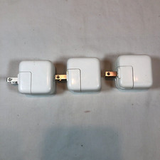2X Apple A1357 10W  1X Apple A1401 12V USB Power Adapter - iPhone, iPad, iPod