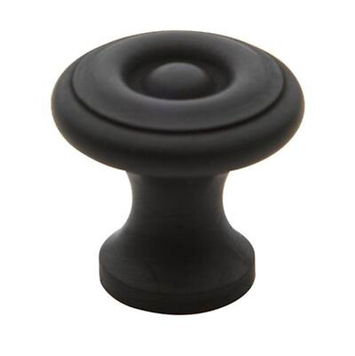 Baldwin 4650-102 1'' Colonial Cabinet Knob in Oil Rubbed Bronze
