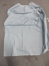 36 NUEVOS BATAS AZULES DE SARGA DE COPO DE NIEVE PARA PACIENTES DE HOSPITAL BATAS DE EXAMEN MÉDICO TYE TRASERO