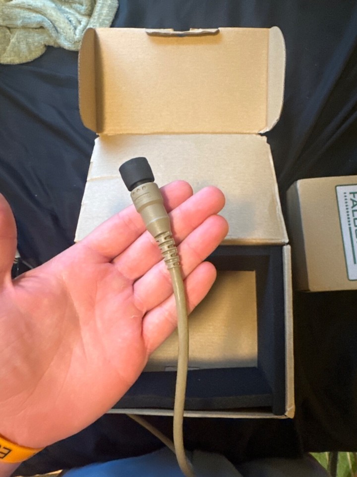 NWOT FALCOM MILITARY RADIO TACTICAL HEADSET USMC ARMY COMMS w. PTT ...