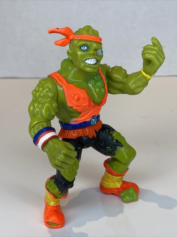 Figura de acción Toxic Crusaders Toxie Toxic Avenger Toy Playmates 1991 de colección Foto 2 de 4