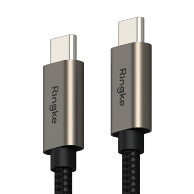 Ringke USB Type C to Type C Cable Basic Fast Charging Nylon Connector Cord