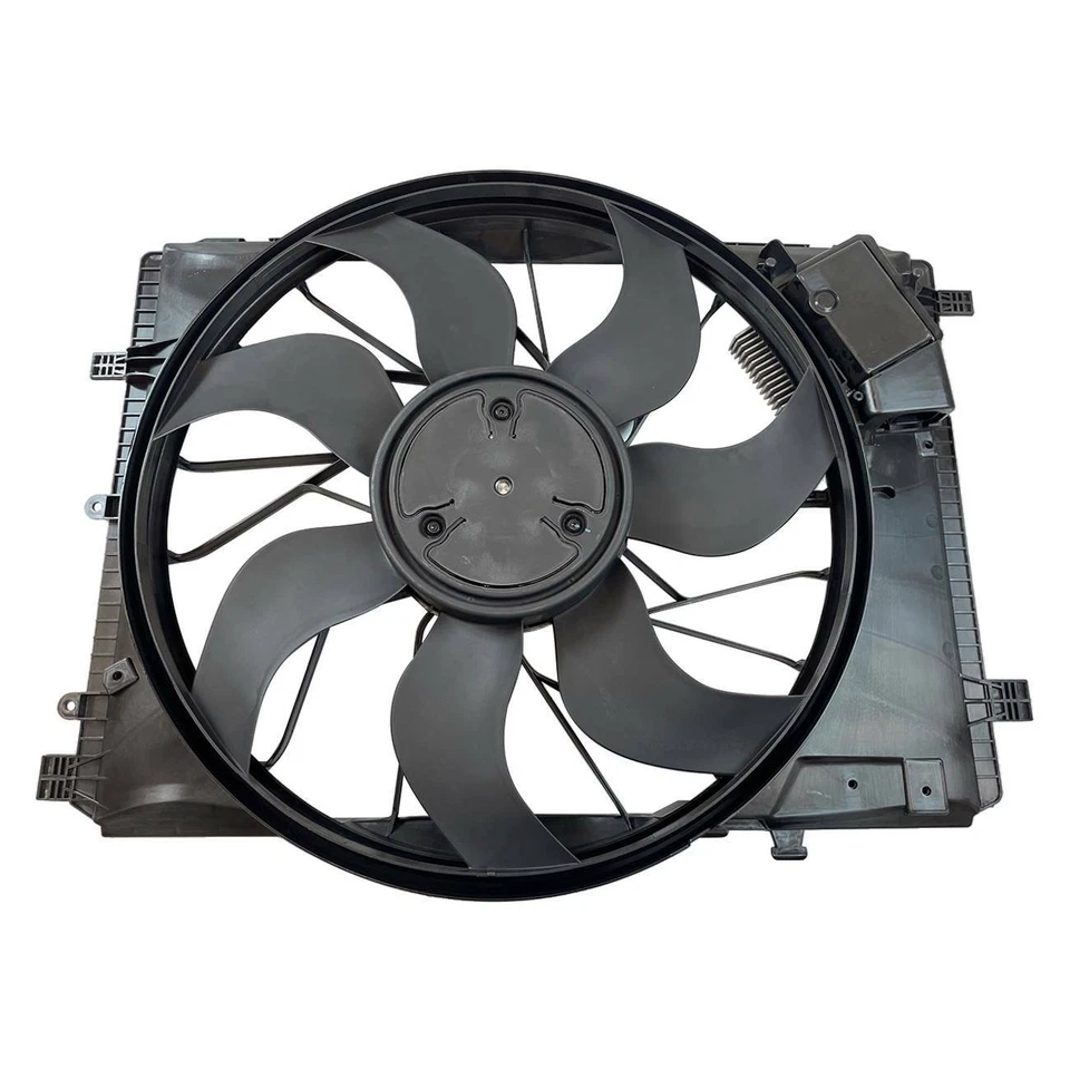 Ventilador de refrigeración del radiador para Mercedes-Benz E400 E550 E63 AMG SL550 2129061002 Foto 3 de 4