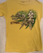 Star Wars Return Of The Jedi Vintage 1983 Small T- Shirt official Lucas film TM